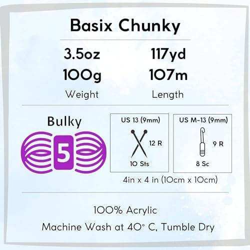 Premier Yarns Basix Chunky Black 1145-42
