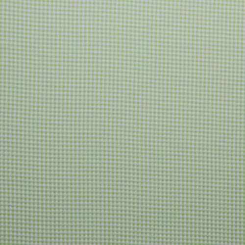 Mook Fabrics Flannel PRT Gingham, Green Cut by The Yard