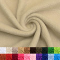 Pico Textiles 1 Yard Bolt Taupe Solid Fleece Fabric