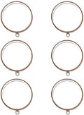 4 Inch Embroidery Hoops, Autuwintor 6Pcs Imitated Wood Display Frame