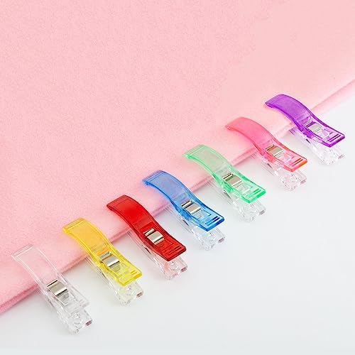 Doukey Large Sewing Clips Fabric Clips 50PCS Jumbo Quilt Clips for