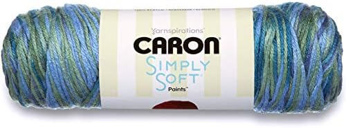 Caron CSS5865 Simply Soft Paints-Pack of 3 Balls-141g Each Ball-Spring