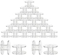 CLYAIYLC Bobbins 100 Pcs Plastic Bobbins, for Sewing Machine Sa156