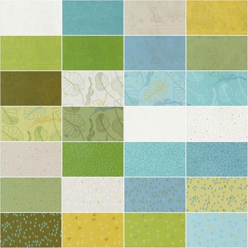 Zen Chic Olive You Jelly Roll 40 2.5-inch Strips Moda Fabrics 1880JR