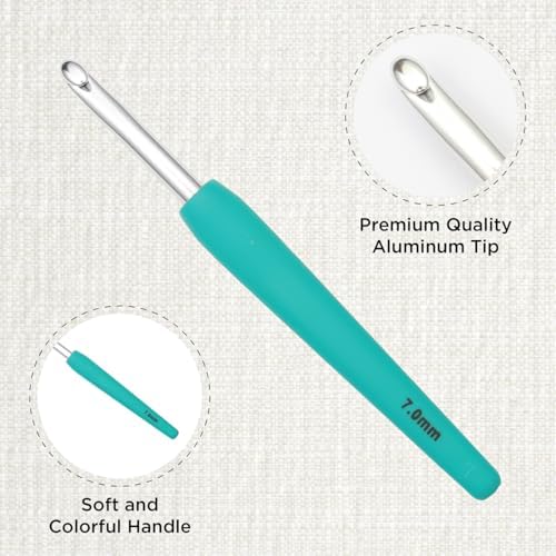KnitPro Waves 2.0 Single-Ended Crochet Hooks | 7mm