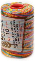Espiga No.18 Variegated - 100% Nylon Omega String Cord for Knitting