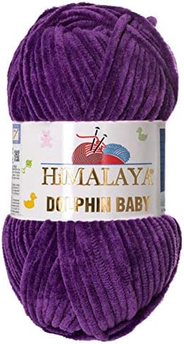 Himalaya Dolphin Baby (4-Pack) 4x100 gr Chenille Velvet Blanket