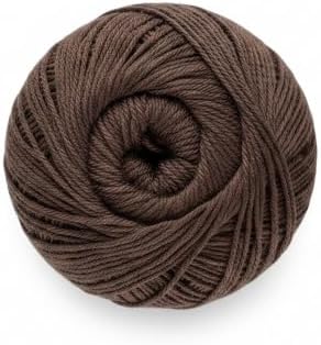 Loops & Threads Classic Cotton Big Ball Solid Yarn for Knitting