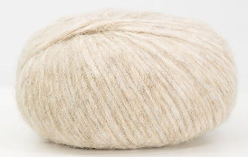 (Set of 3) Baby Alpaca Merino Wool Yarn [426 Yards Total] Oatmeal, #4