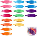 ZCJBCYGG 18 PCS Tatting Shuttle Colorful Plastic Tatting Lacemaking