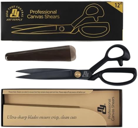 New York Central Professional Canvas Fabric Shears -12" Fabric