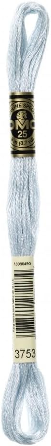 DMC Stranded Cotton Embroidery Thread 3753 - per Skein