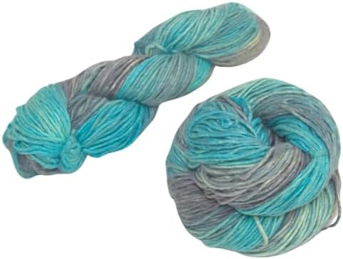 Silk Wool Blend Yarn Singles - Merino Silk Yarn, Sport/DK Weight