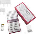 25-Piece Knit Blocking Combs with 30 T-Pins, White