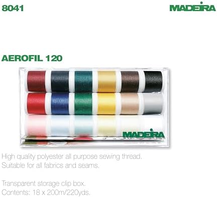 Madeira 20928041 Aerofil Thread 18 Spool Gift Box