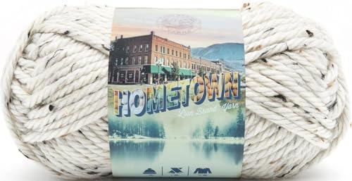 Lion Brand Hometown Super Bulky Yarn – Aspen Tweed