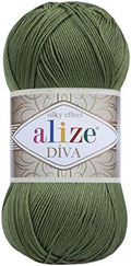 100% Microfiber Acrylic Alize Diva Silk Effect Knitting Sport Crochet
