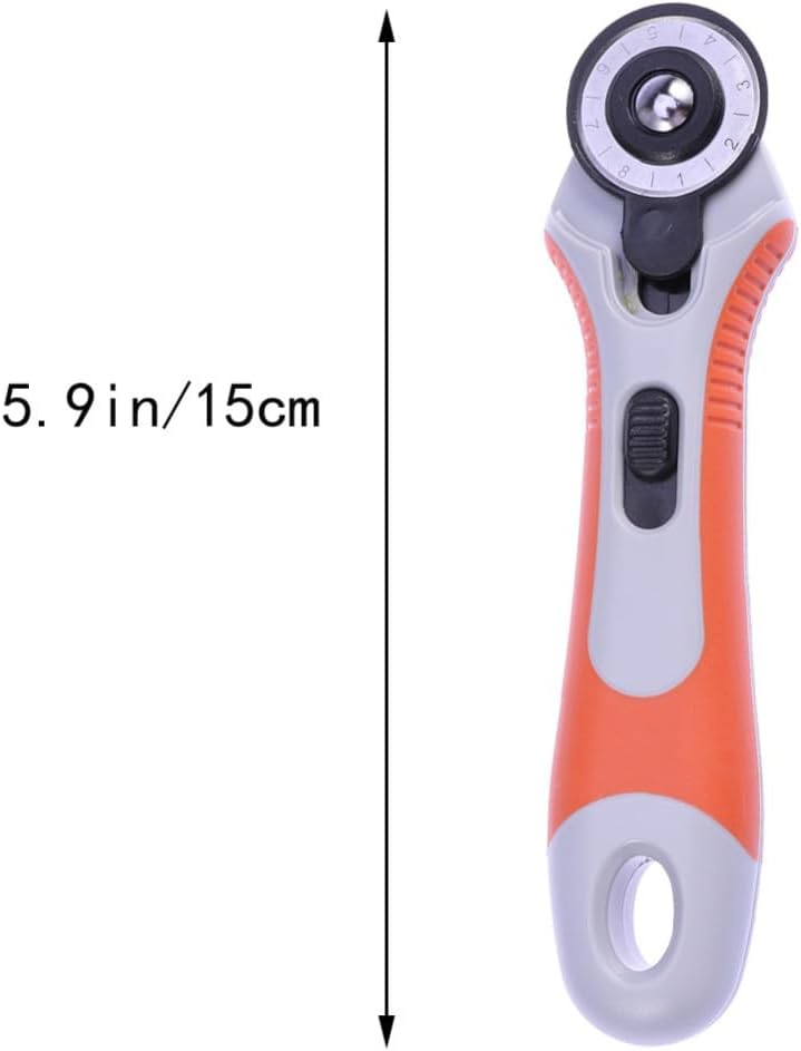 28mm Rotary Cutter with Cushion Grip for Sewing and Crafting Projects