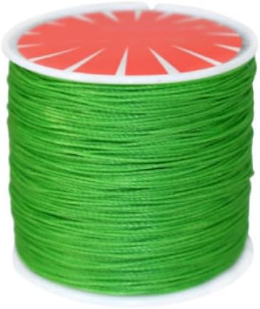 4pcs Round Wax Thread for Leather Sewing, 0.6mm Stitching Cord
