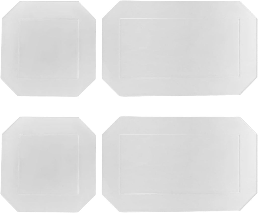Acrylic Sewing Ruler 4pcs Square Templates for Quilting