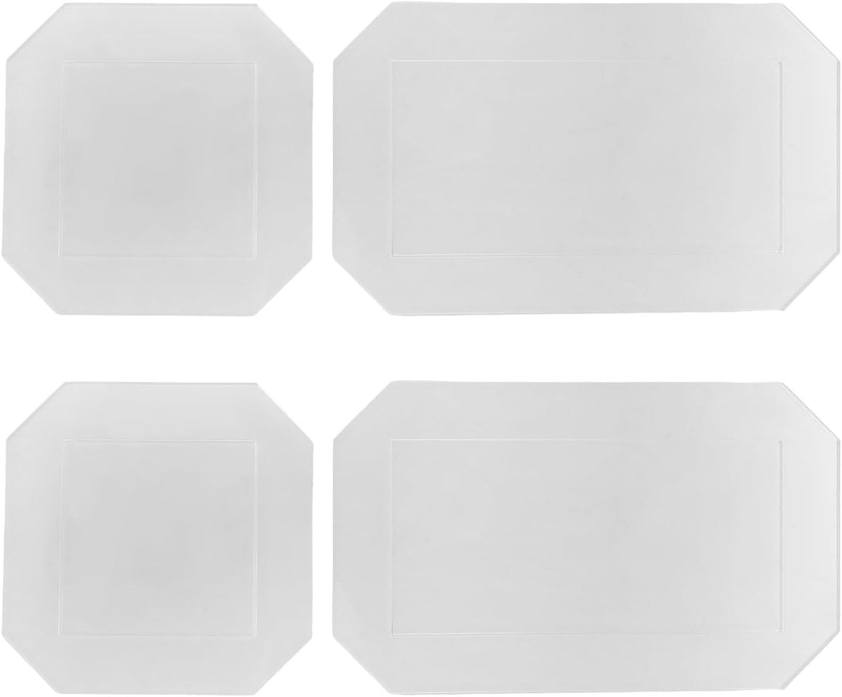 Acrylic Sewing Ruler 4pcs Square Templates for Quilting
