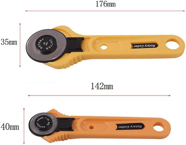 45Mm Rotary Cutter For Leather Set Blades For Fabric 28Mm Circular