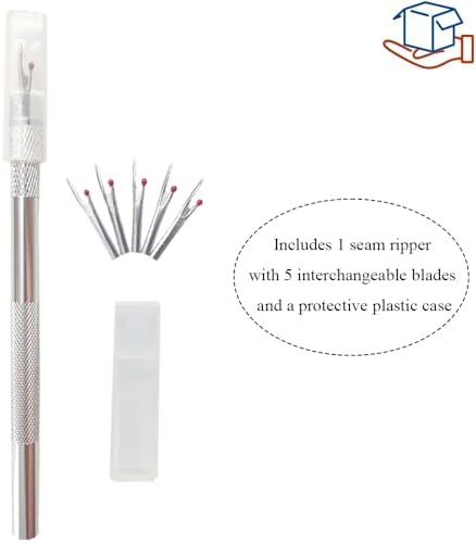 HAHIYO 5.6-Inch Metal Seam Ripper