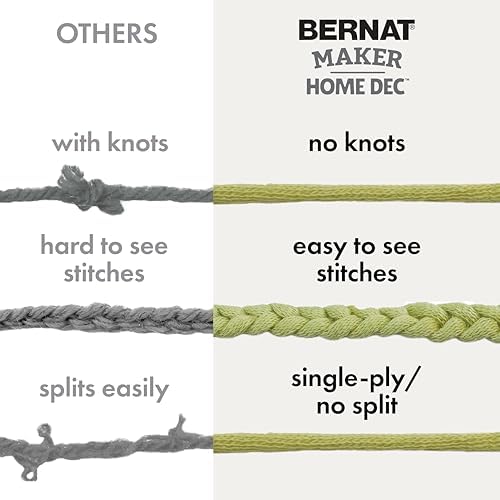 Bernat Maker Home Dec Bulky Yarn for Crocheting, Nautical Varigates