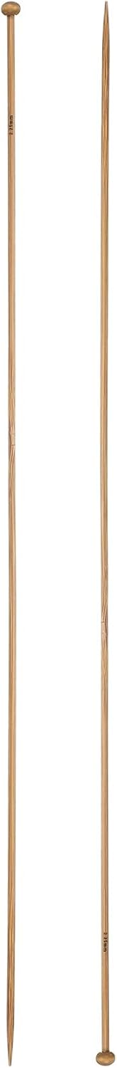 HARFINGTON 2Pcs Single Pointed Knitting Needles Size US 1 (2.25mm) 16"