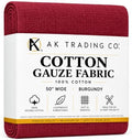 AK TRADING CO. 50" Wide 100% Cotton Island Breeze Gauze Fabric by The