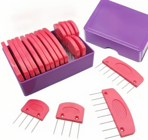 4.72 x 3.15 in Stainless Steel Knitting Blocking Pins for Shaping