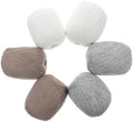Wool Yarn for Knitting and Crocheting Xmas 6 Balls for Cardigans
