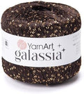 YarnArt Galassia Glitter Yarn – Fine Sparkly Polyester Thread for