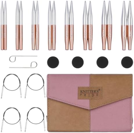 Knitter’s Pride Rosemist Interchangeable Needle Set 2”(5cm) - Mini