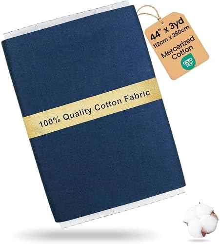 Craftido-19 Options-100% Cotton Fabric by The Yard in Solid Color