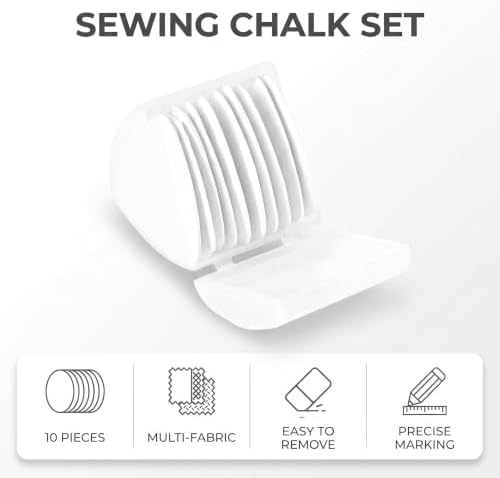 10 PCS White Erasable Tailors Chalk Markers