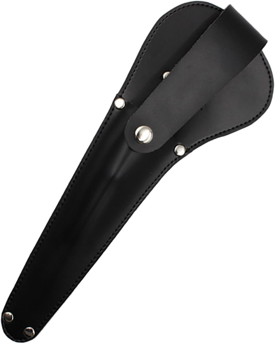 KALLORY PU Leather Scissor Sheath, 10.82 Inch Sewing Scissor Case