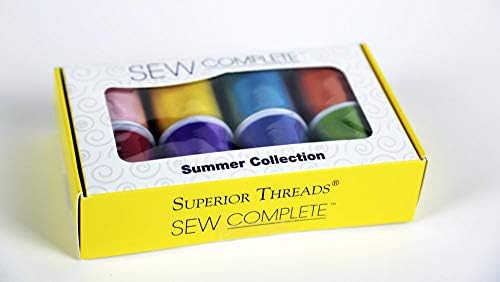 Superior Threads Multicolor Assorted Polyester Thread Set - 8 Spools