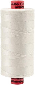 Mettler Metrosene 100% Core Spun Polyester Thread, 1, 097 yd, Muslin