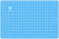 ALVIN HM Self-Healing Cutting Mat, Blue/Grey, 12 x 18 in, Model HM1218