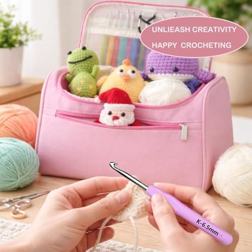 Yarniss Crochet Kit for Beginners, All in One Crochet Kit for Adult