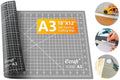 Ecraft Self Healing Cutting Mat 18x12 Inch A3, 5-Ply Double Sided