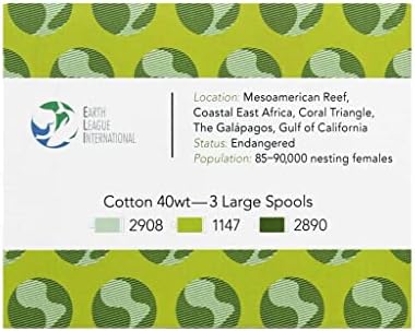 Aurifil Thread Color Builder 2021 Endangered Species Awareness Series