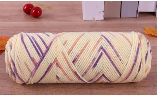 600G 6-Piece Multicolor Gradient Acrylic Yarn For Knitting And Crochet
