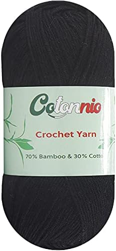 8 Skeins Crochet Knitting Yarn 70% Rayon derived from Bamboo, 30%