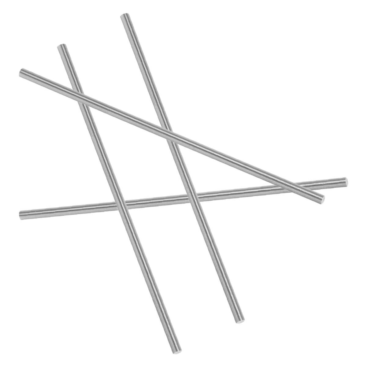 4pcs Stainless Steel Knitting Pins for Hole Boards, Silver