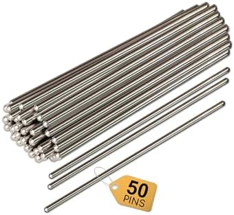 Olikraft Stainless Steel Blocking Board Pins (6 Inches, 50 Pieces)