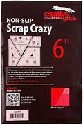 Creative Grids Scrap Crazy 6 Template Set Quilt Ruler – CGRMT6 – Made