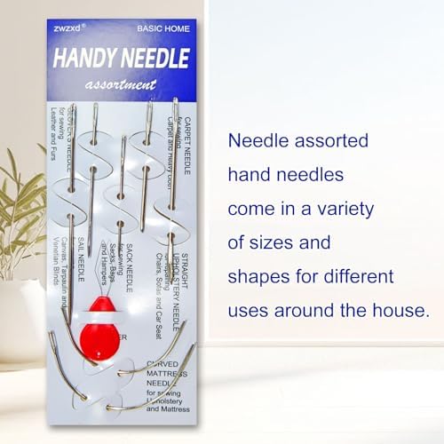 Extra Strong Upholstery Repair Sewing Thread Kit Including 7 Styles of