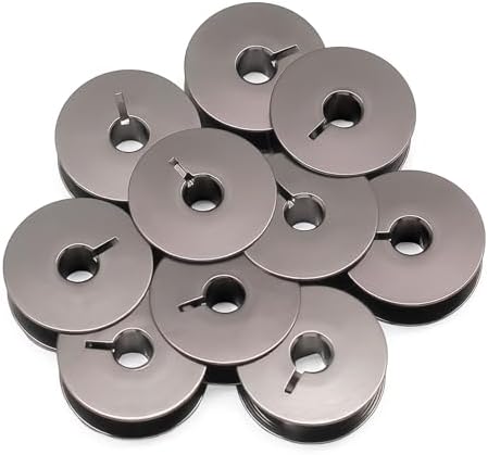 Fbshicung 10PCS Jumbo Bobbin #770591001 Compatible with Janome Brand
